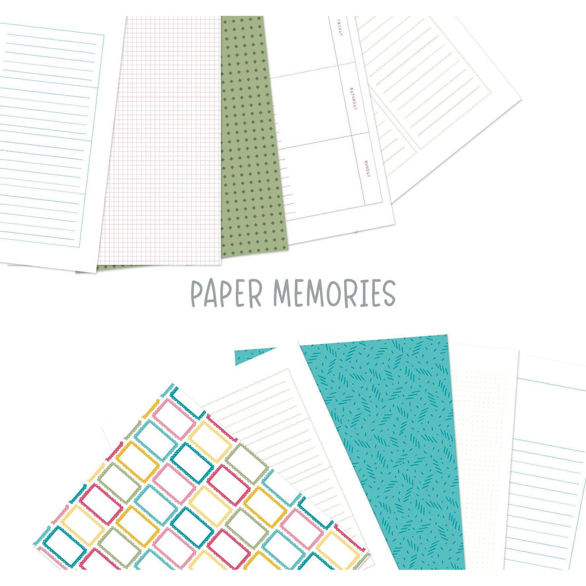 Life Story Inserts 6x8 A Story Of Blooming Days