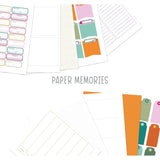 Life Story Inserts 6x8 A Story Of Warm Moments