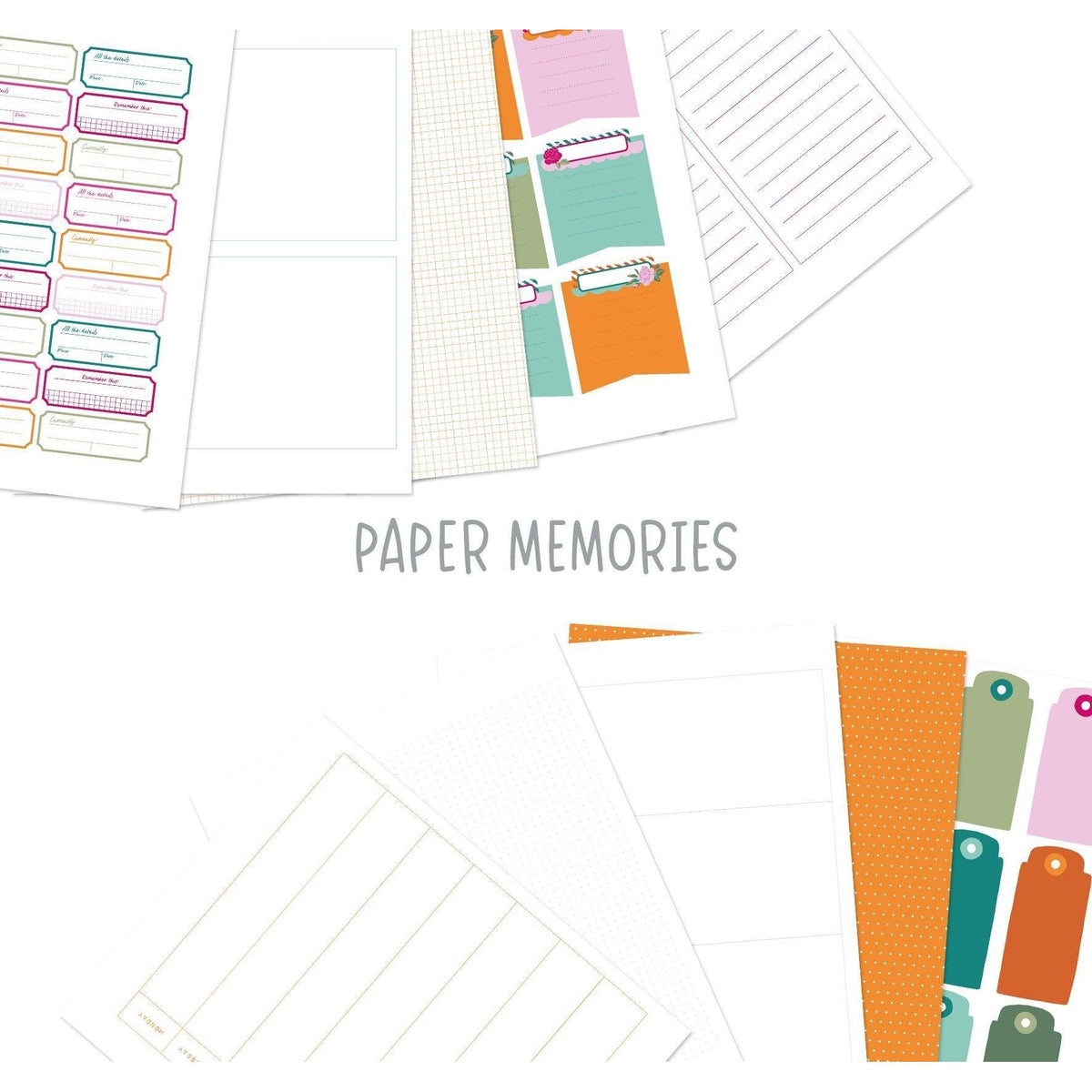 Life Story Inserts 6x8 A Story Of Warm Moments