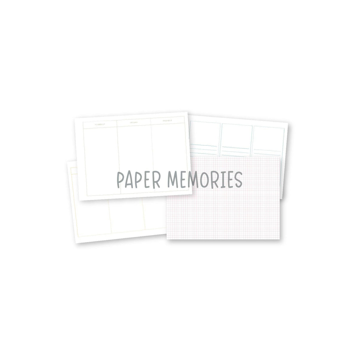 Life Story Inserts 8x6 A Story Of Blooming Days