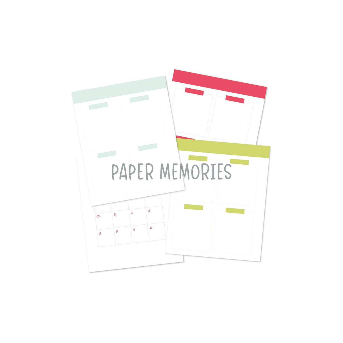 Life Story Inserts Summer Memories