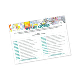 My Life Stories - Summer • Topics & Suggestion sheet
