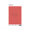 Number Stickers Big Chloe Deep Coral