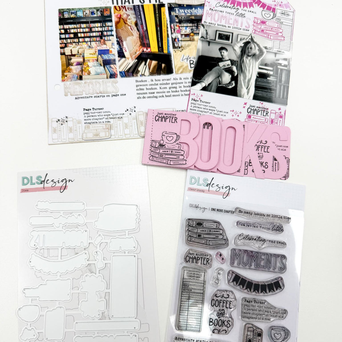 One More Chapter - Stans & Stempel set met online workshop