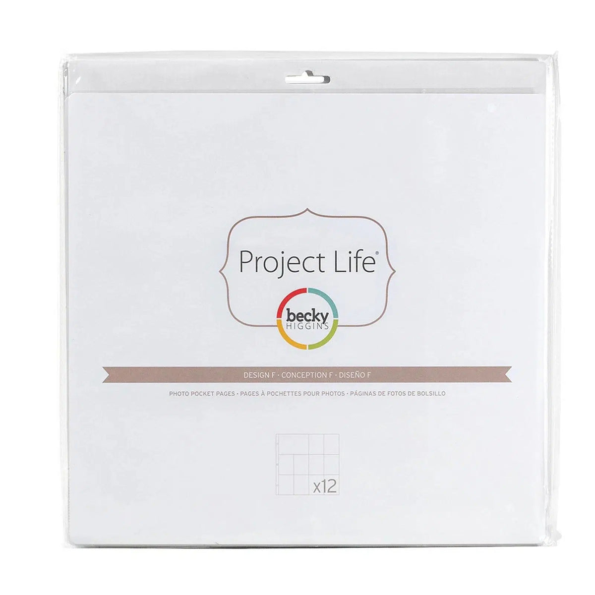 Page Protectors 12x12" Design F