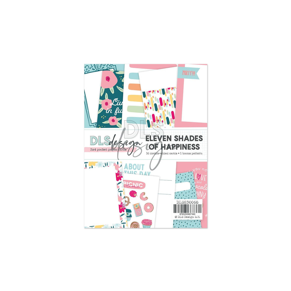 Pocket Pages Cards 3x4 Eleven Shades Of Happiness