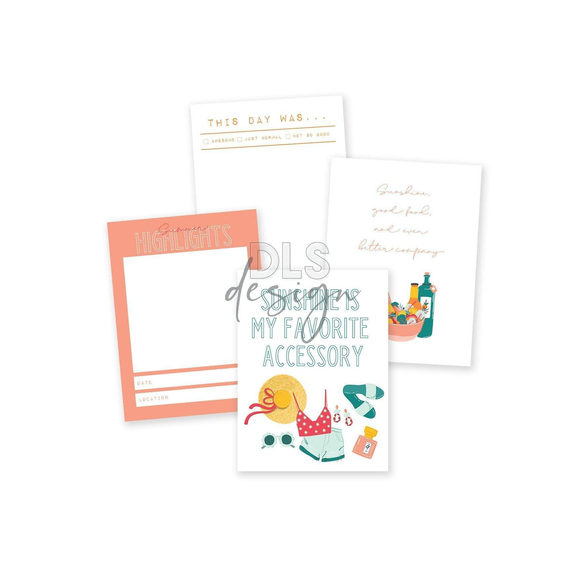 Pocket Pages Cards 3x4 Thirteen Tales Of Summer