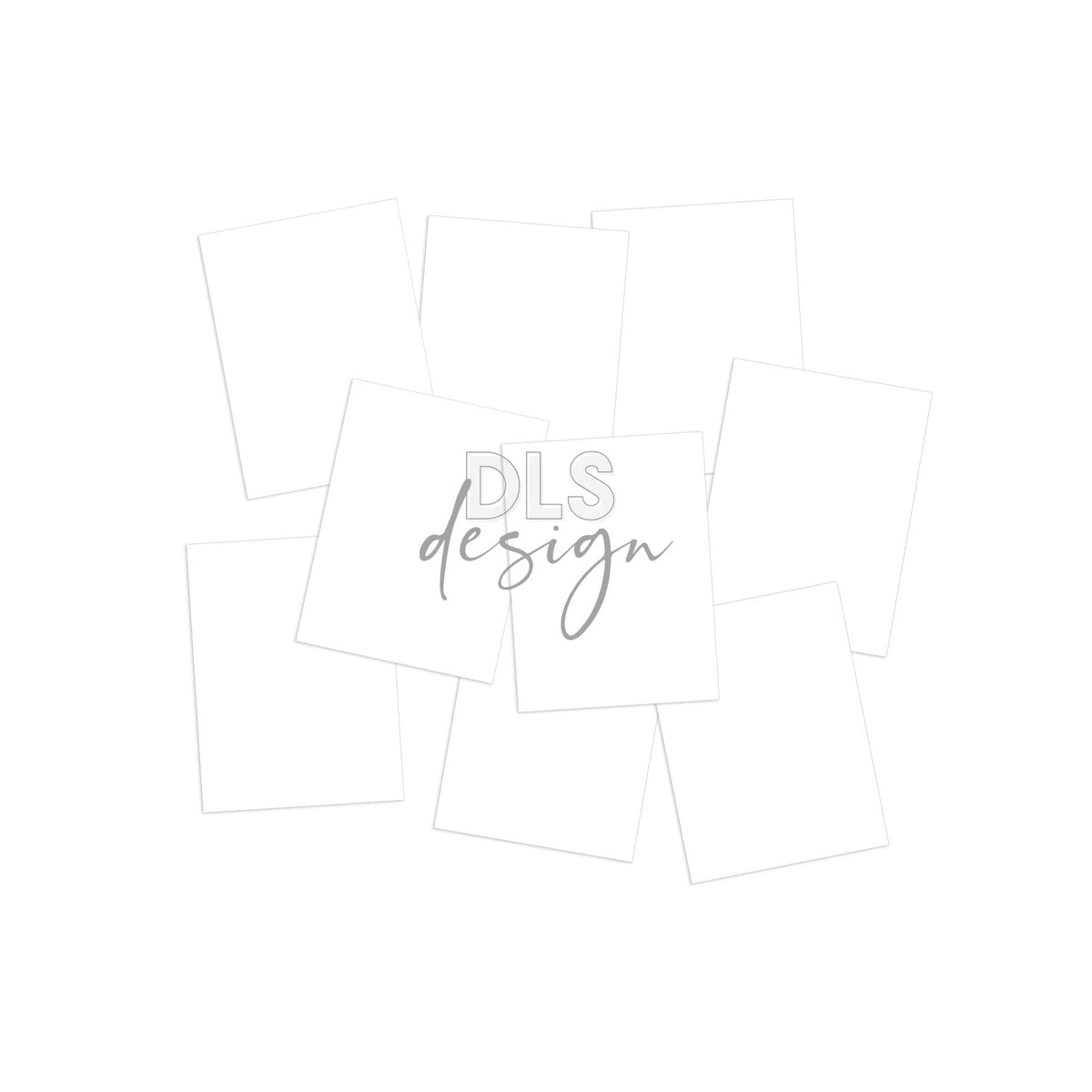 Pocket Pages Cards 4x6" White - 50 Sheets
