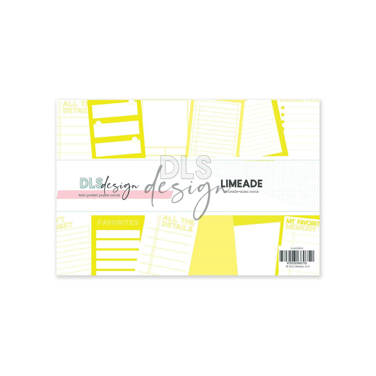 Pocket Pages set 4x6 Essentials - Limeade