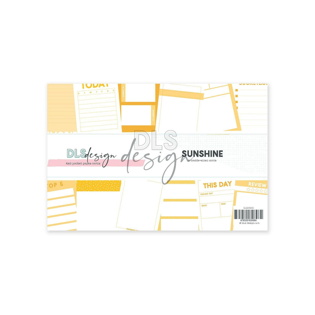 Pocket Pages set 4x6 Essentials - Sunshine