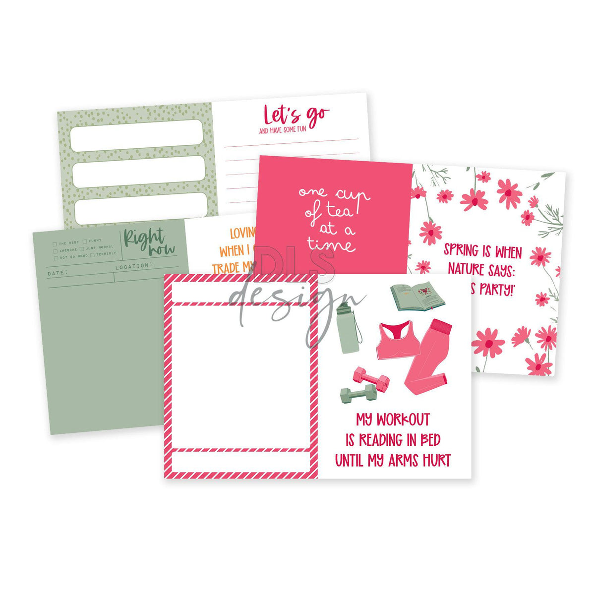 Pocket Pages set 4x6 Ten Signs Of Spring