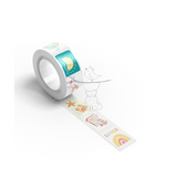 Post Stamp Washi Summer Stories Shapes