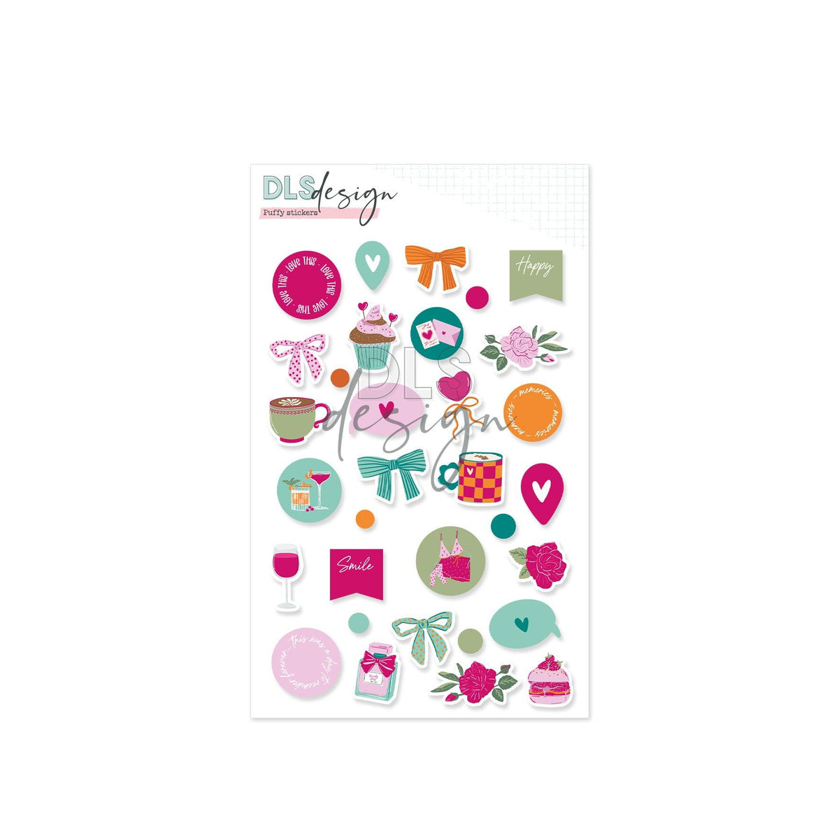 Puffy Stickers A Story Of Warm Moments
