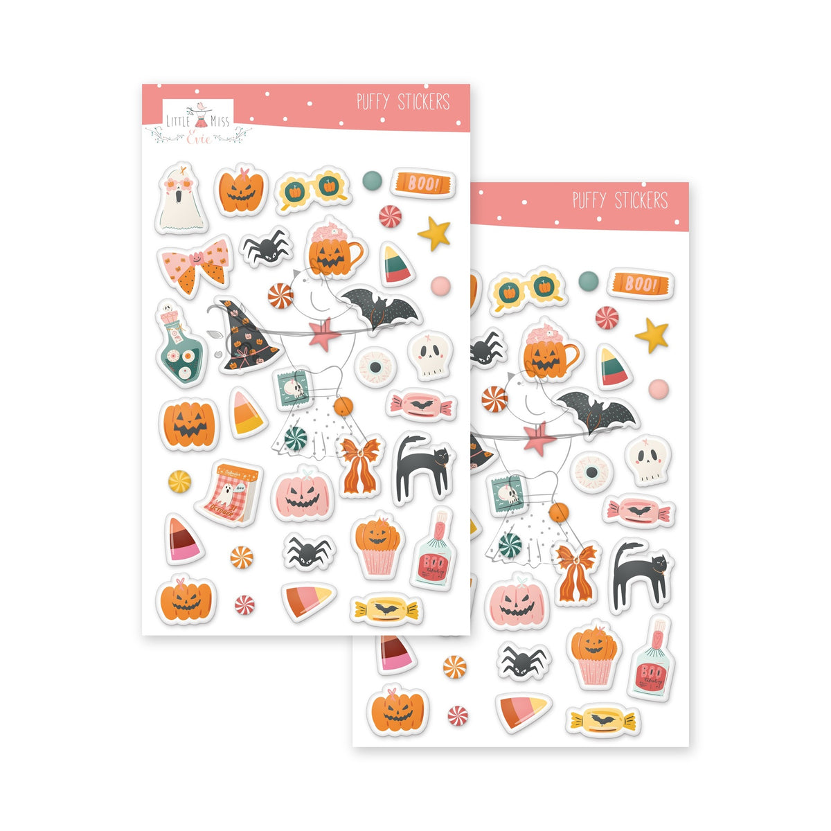 Puffy Stickers Boo-tiful Days