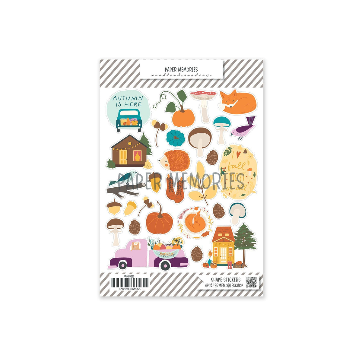 Shape Stickers Woodland Wonders