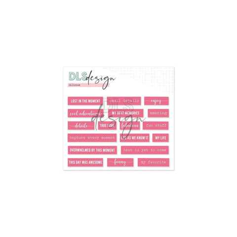Silicone Essentials Words Pink - DLS Design