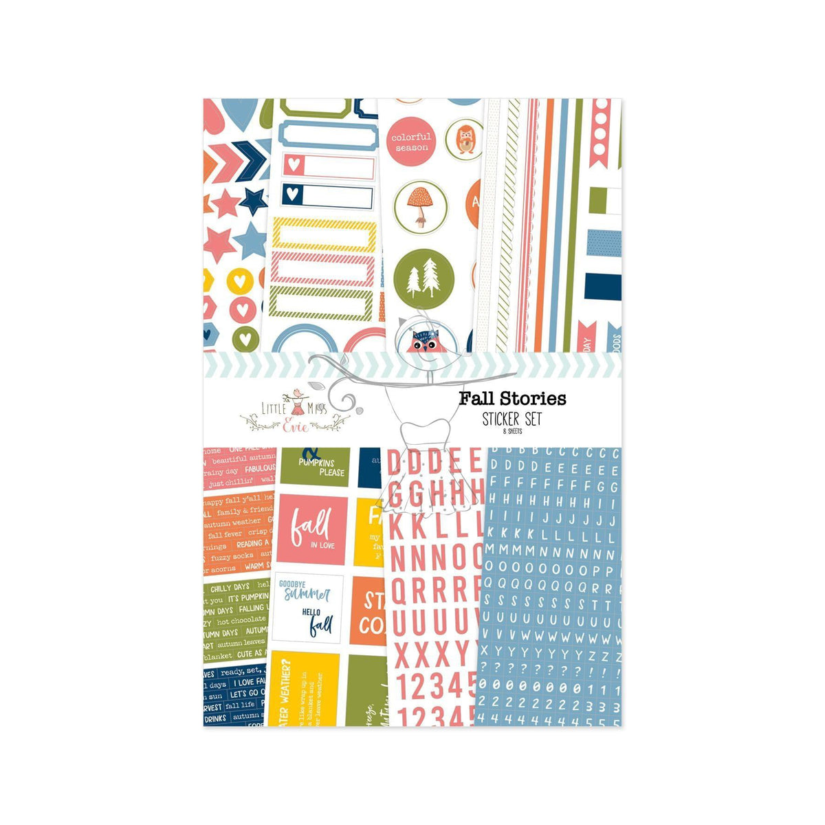 Sticker Set Fall Stories 2021