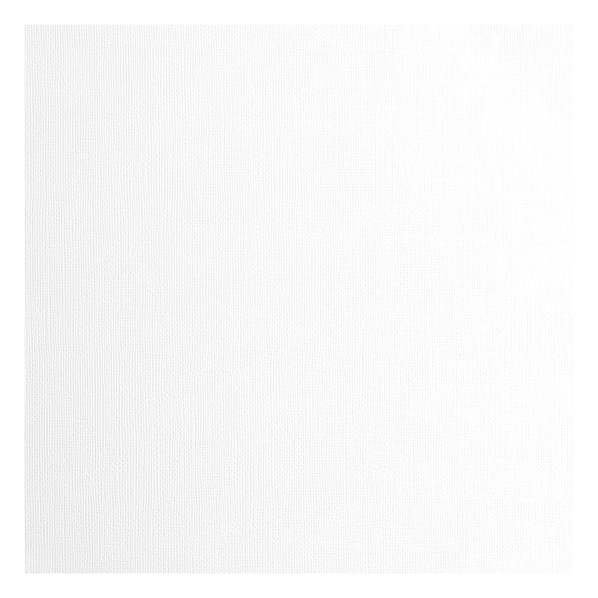 Textured Cardstock White 12" - 1 Sheet