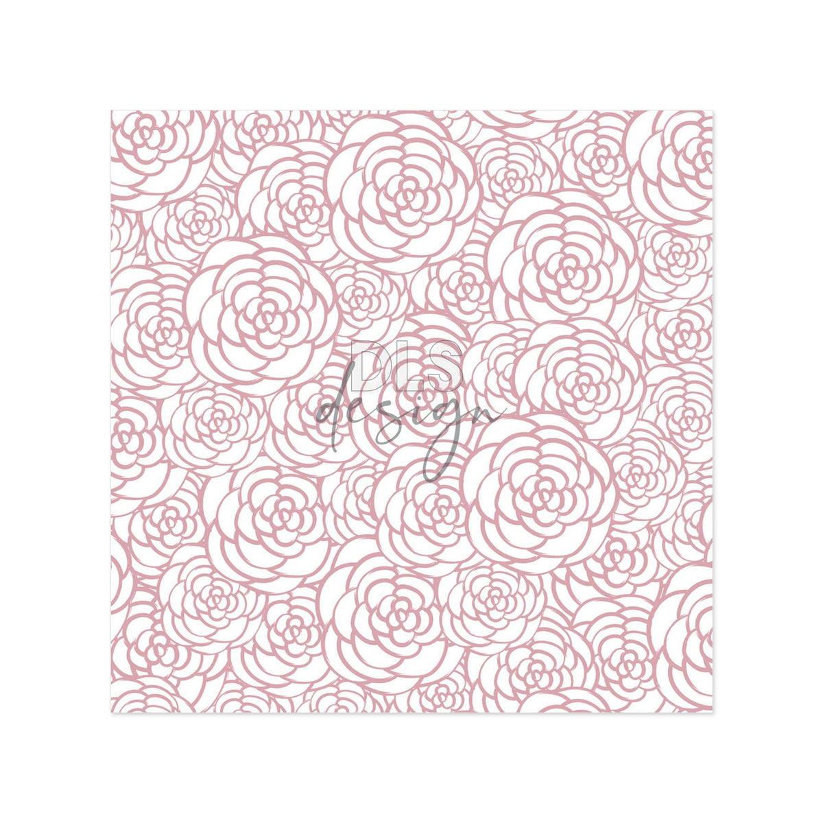 Vellum Flowers Rosé Gold
