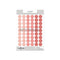 Vinyl Reinforcers Coral Trio Dots