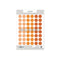 Vinyl Reinforcers Papaya Trio