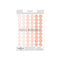 Vinyl Reinforcers Peach Trio