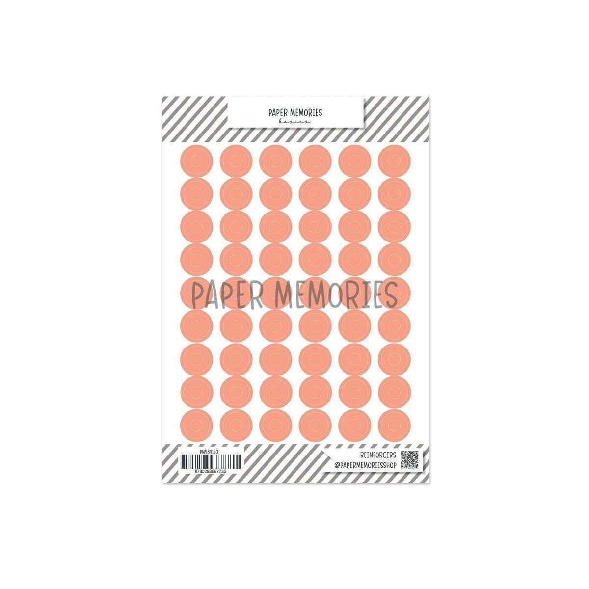 Vinyl Reinforcers Peach