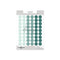 Vinyl Reinforcers Seafoam Trio Dots