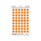 Vinyl Reinforcers Stickers Papaya