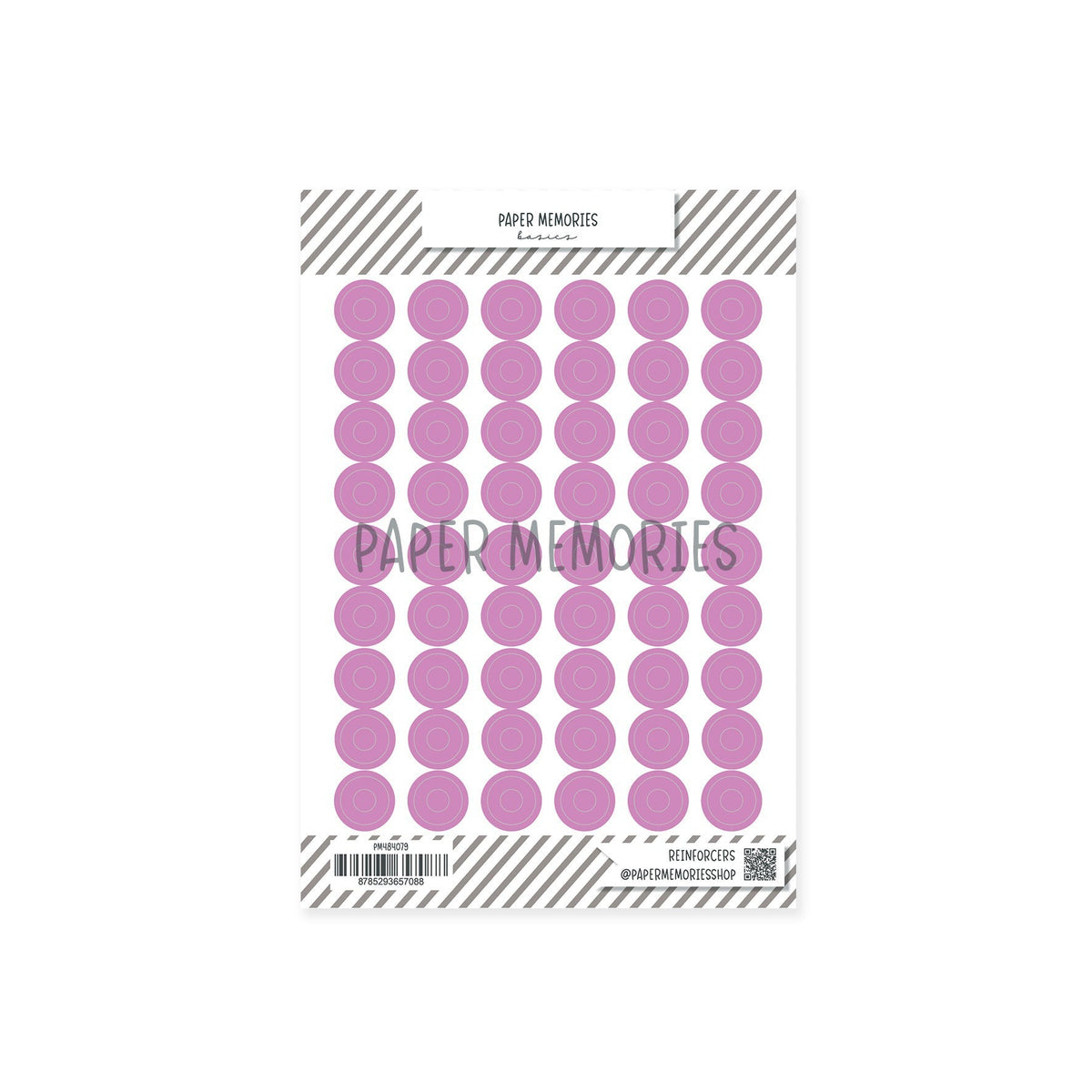 Vinyl Reinforcers Stickers Wisteria