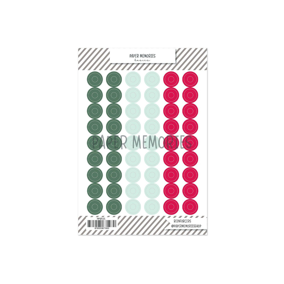 Vinyl Reinforcers Winter Memories