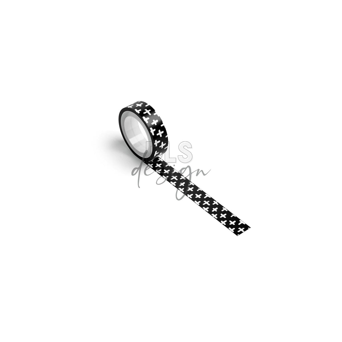 Washi Tape - Big Plus - Black & White