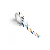 Washi Tape Foil Diagonal Stripes