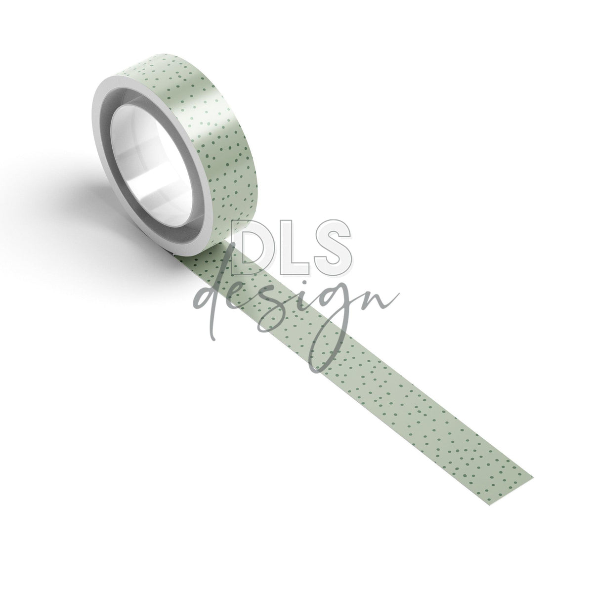 Washi Tape Sage Dots