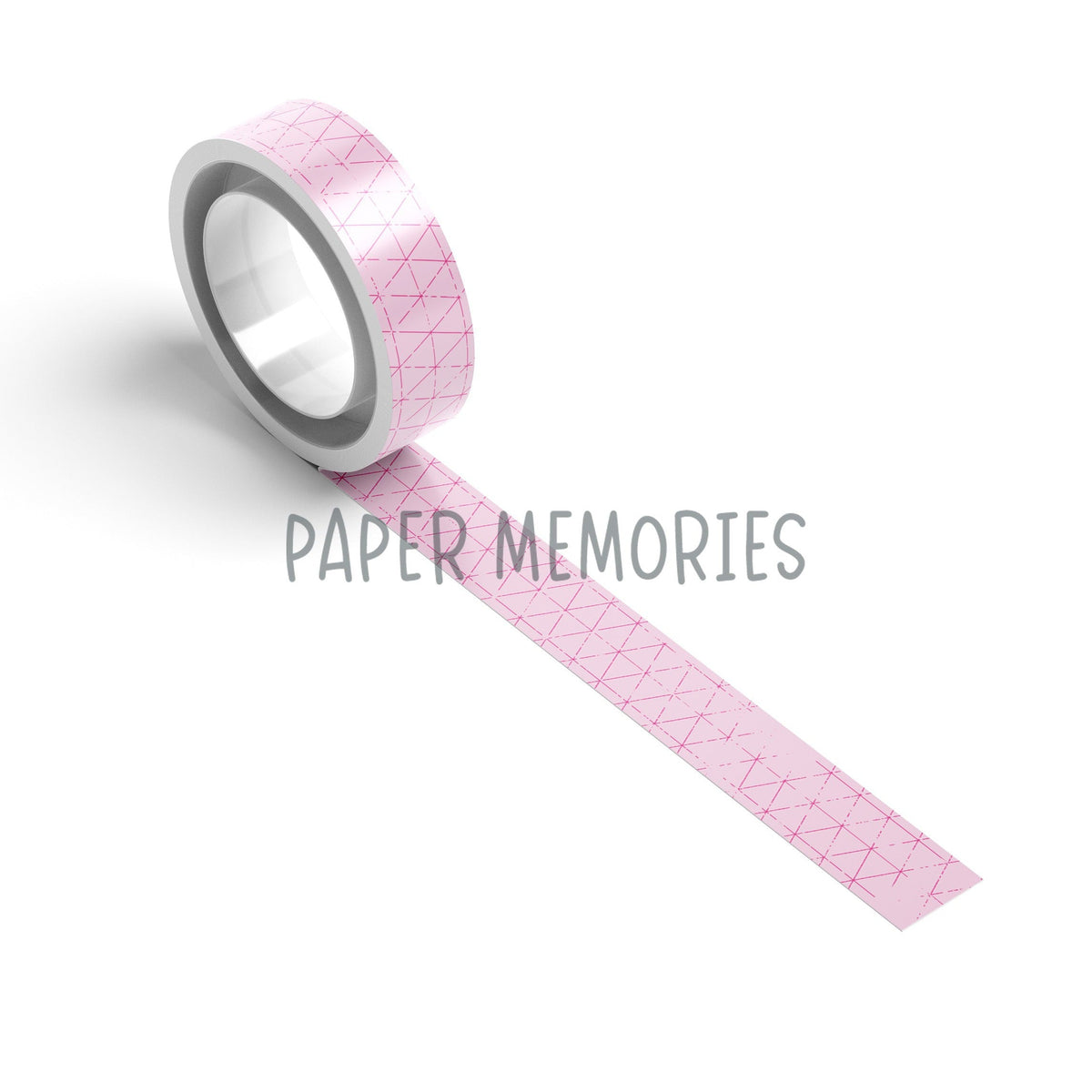 Washi Tape Triangle Grungy Peony