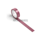 Washi Tape - Winter Memories - Dark Purple - Grid