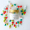 Wax Beads - Hearts - Tropical