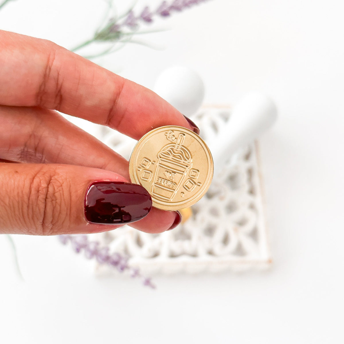 Wax Seal Stamp Coffee