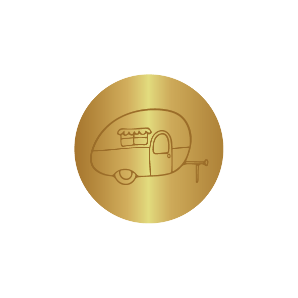 Wax Seal Stamp Happy Camper