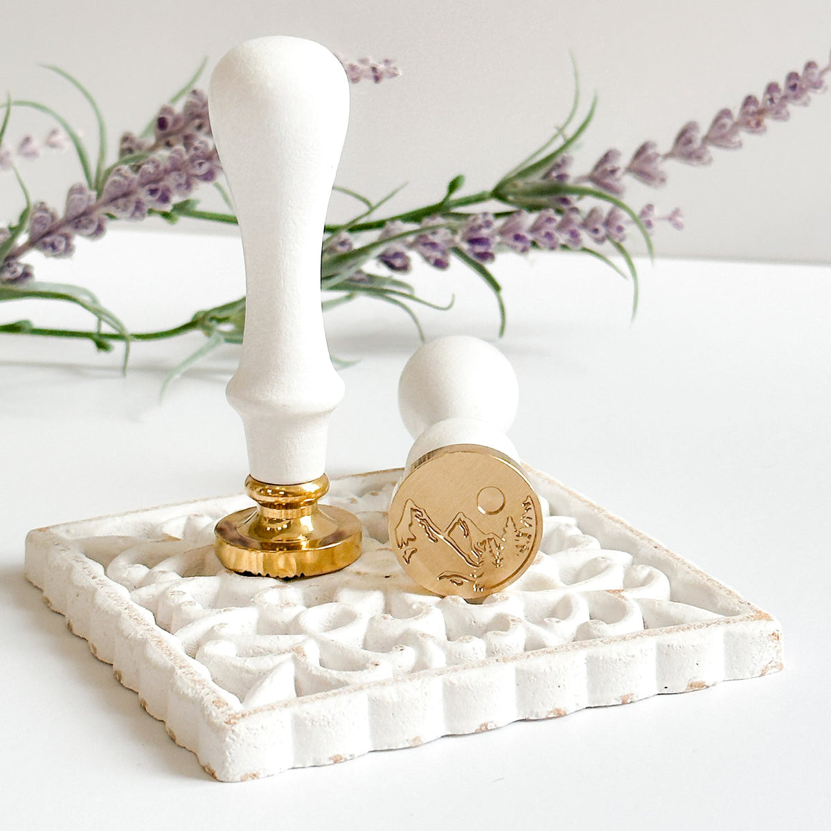 Wax Seal Stamp Mountain View