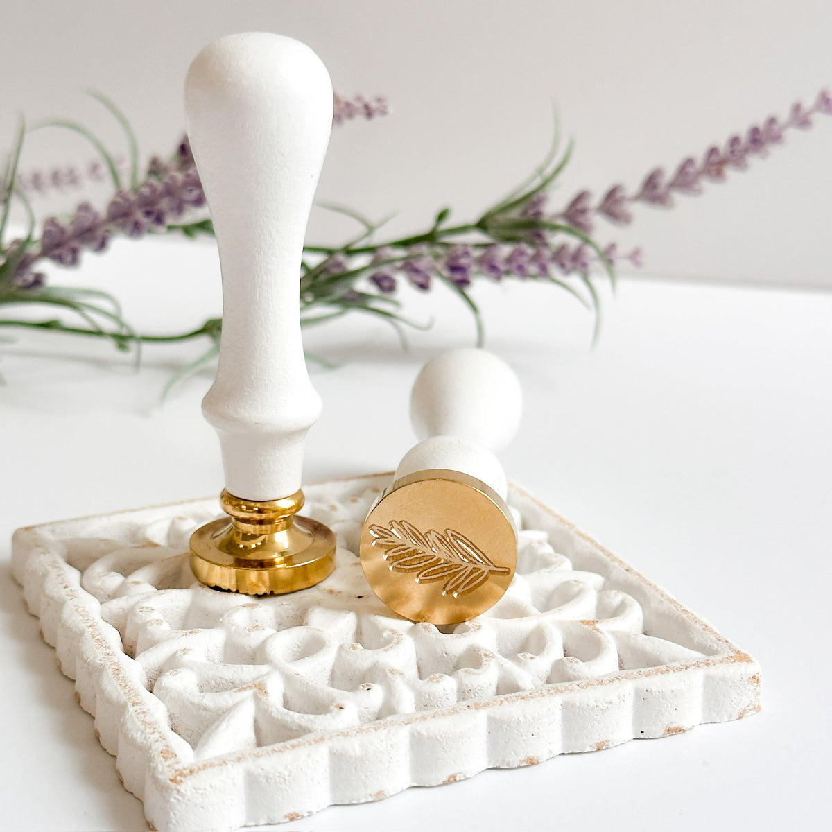 Wax Seal Stamp Willow Leaf