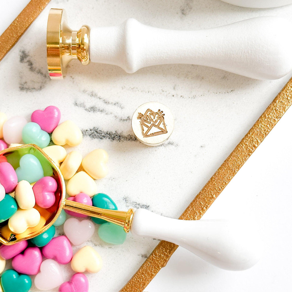 Wax Seal Stamp Wrapped With Love