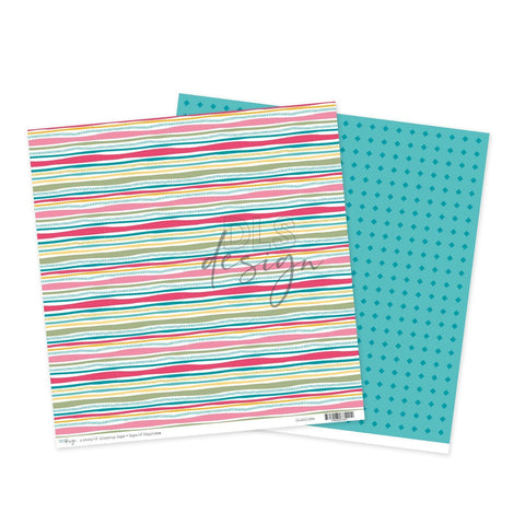 12" Paper A Story Of Blooming Days - Days Of Happiness