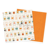 12" Paper A Story Of Falling Leaves - Autumn Post