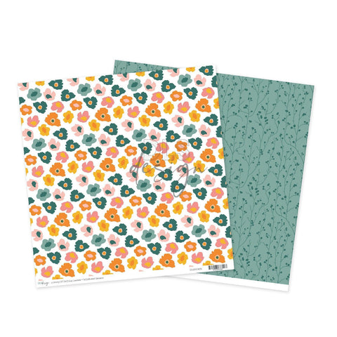 12" Paper A Story Of Falling Leaves - Wildflower Season