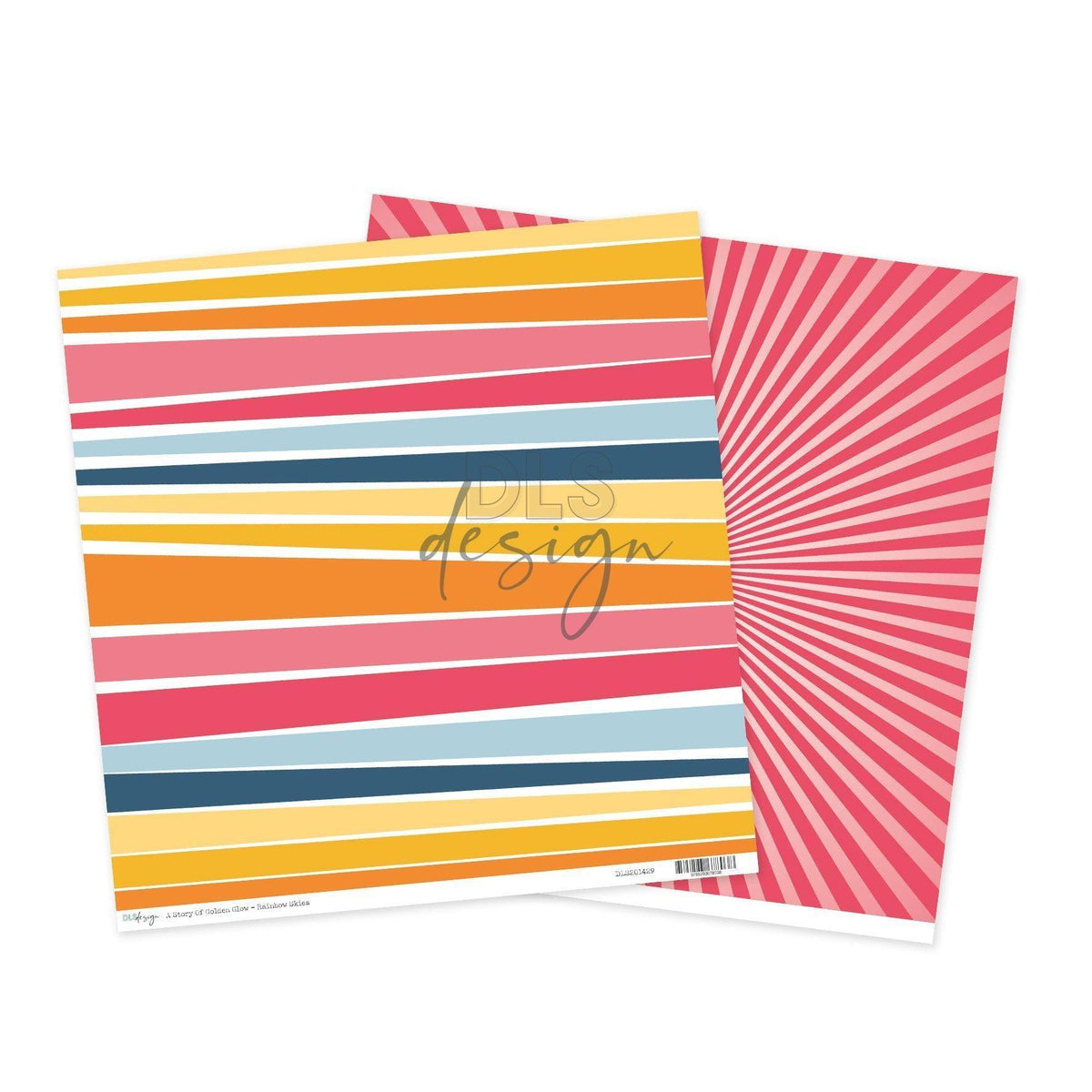 12" Paper A Story Of Golden Glow - Rainbow Skies