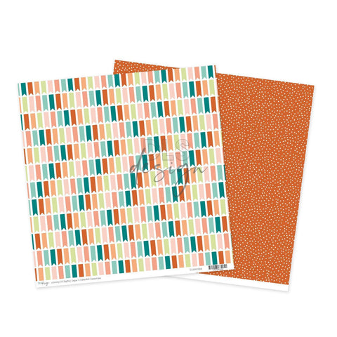 12" Paper A Story Of Joyful Days - Cheerful Memories