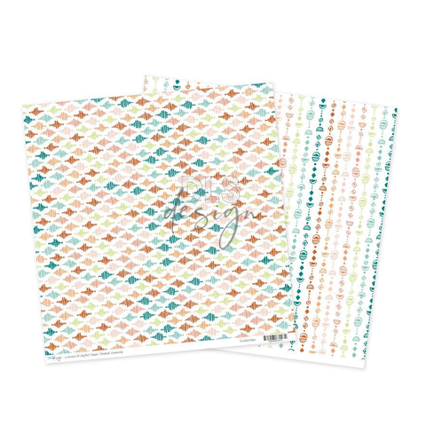 12" Paper A Story Of Joyful Days - Pastel Moments