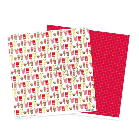 12" Paper A Story Of Late Sunsets - Happy Hour
