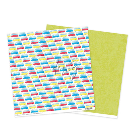 12" Paper A Story Of Late Sunsets - Take The Scenic Route